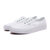 Vans/范斯 女鞋 Authentic低帮白色特色铆钉板鞋休闲鞋帆布鞋VN0A38ETMSZ(白色 39)第3张高清大图