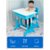 云艳YY-LCL1570 幼儿园学习桌儿童书桌写字桌椅套装小学生课桌椅家用可升降桌子 王子蓝 1桌1椅(默认 默认)第3张高清大图