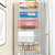 蜗家 创意冰箱挂 架侧壁挂架搁架 厨房收纳置物架调味料架整理架子(颜色如图)第2张高清大图