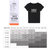 NEW BOLUNE/新百伦短袖女2021夏季新款T恤圆领宽松运动上衣女(黑色 XL)第4张高清大图