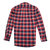 雅戈尔男士保暖衬衫2014专柜*格子保暖长袖衬衫(蓝红格子-14165 41)第3张高清大图