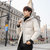 富贵鸟棉衣男士外套2021新款冬季衣服韩版潮流面包羽绒棉服(黑色 XL)第3张高清大图