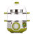 美的（Midea）MZ-SYH18-2A 煮蛋器（预约蒸蛋器 双层电蒸锅 迷你家用 定时功能防干烧缺水 旋转式一键操作）第3张高清大图