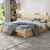 王者佳人北欧床全实木床现代简约日式家具1.8米主卧婚床1.5米双人床第3张高清大图