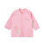 小米米minimoto秋季婴儿衣服 对襟棉质宝宝上衣 新生儿长袖开衫(粉红 90cm（1-2岁）)第5张高清大图