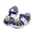 Disney迪士尼夏款凉鞋新款幼童公主鞋套脚男童女童宝宝鞋DH0332(16码参考脚长155mm 深蓝)第3张高清大图
