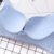 哺乳文胸镂空前开扣式超薄透气无钢圈孕妇内衣聚拢怀孕期喂奶胸罩(天蓝色 40/90)第4张高清大图