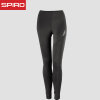SPIRO斯派罗女款超轻快干透气型跑步运动高弹紧身裤S171F(黑色 S)