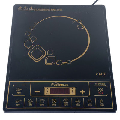 富士宝(FUSHIBO)触控式电磁炉IH-MP2106C  3级能效 黑色专利防磁墙
