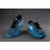 Nike耐克新款飞线男鞋跑鞋桔绿黑编织网面休闲运动鞋透气气垫跑步鞋训练鞋慢跑鞋(620469-003蓝色 45)第3张高清大图