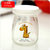 有乐2479无铅高温可爱玻璃牛奶瓶 果冻布丁瓶带盖酸奶瓶1030(100ml单款色)第2张高清大图