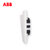 ABB开关插座面板德逸系列白色86型四开单控开关四位单控开关AE104第3张高清大图
