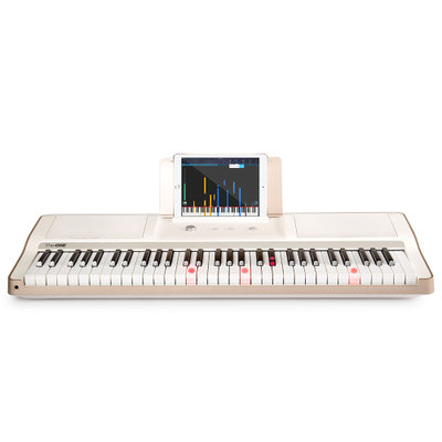 THE ONE light 智能电子琴 61键 力度键盘 儿童电钢琴 香槟金