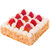 贝思客 草莓拿破仑蛋糕新鲜千层酥生日蛋糕节日纪念日冷链直送新鲜到家(7.0磅)第5张高清大图