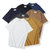 OKONKWO 230克夏季棉T恤 爽滑面料净色短袖圆领基本款小口袋T恤(230克 有袋 褐色 S)第3张高清大图