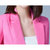 VEGININA 韩版短款七分袖小西装女外套 9695(蓝色 5XL)第4张高清大图