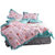 黛格单双人床上用品 1.5m 1.8m 2.0m床韩版可爱花卉洛卡棉花边四件套件 被套 床单(2 默认)第4张高清大图