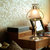 时尚典雅简欧复古台灯可旋转镀铜加厚卧室客厅餐厅桌面书房装饰灯(不带光源)第2张高清大图