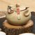 郑品 整套岩泥老陶陶瓷茶具12入 功夫茶具套装（礼盒装）2014WHGF4KK(温文尔雅)第3张高清大图