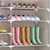 索尔诺简易鞋架 多层家用收纳鞋柜简约现代经济型组装防尘鞋架子第4张高清大图