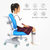 美好童年儿童学习椅学生椅儿童学习成长椅电脑椅椅子Y7005(儿童学习椅(王子蓝))第2张高清大图