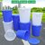 俊采云JunCaiYun160L圆形加厚分类垃圾桶 环卫塑料垃圾桶JCY-28塑料加厚水桶(军绿色 JCY-28)第2张高清大图