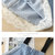 小众设计款女装背带裙蕾丝边小香风牛仔裙B2006(天蓝色 S)第3张高清大图