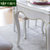 卡富丹 欧式实木餐桌 小户型法式餐桌椅组合长方形餐厅吃饭桌子G901(白色 1.4米餐桌+6椅)第3张高清大图