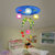 汉斯威诺 创意吊灯 儿童房灯具卧室灯 电机驱动动物吊饰旋转灯饰(不含光源)第2张高清大图