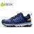 RAX防滑徒步鞋 男登山鞋减震保暖户外鞋 女鞋53-5C332(军蓝色男)第2张高清大图