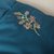 烟花烫XW2017冬新女装立领气质修身绣花中长款羽绒服 轻弦(蓝色 M)第4张高清大图