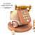 JuLeBaby聚乐宝贝婴儿童玩具仿真电话机座机多功能(早教电话小车【珊瑚橙】)第3张高清大图