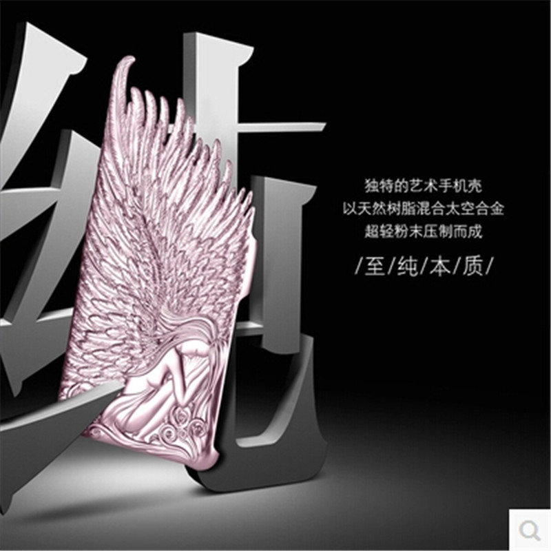 【包邮】天使之翼 苹果iphone6/6plus翅膀手机保护套三星s6/note5女潮