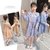 女童秋季连衣裙适合4-12岁小女孩穿的儿童洋气碎花裙子长袖娃娃裙(紫色 130)第5张高清大图