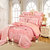 爱之小径家纺结婚床上用品粉色四件套婚庆4六八十件套粉色韩版蕾丝套件 (粉韵丽人 220*240十件套)第4张高清大图