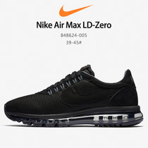 2017新款耐克男子运动鞋 Nike Air Max LD-Zero 藤原浩联名款全气垫复古跑步鞋 848624-005(黑色 43)