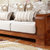 品尚美家 实木沙发皮沙发现代中式客厅组合沙发实木家具 实木皮质沙发(实木布艺沙发 茶几)第3张高清大图
