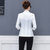 VEGININA 2018春夏韩版新款修身七分袖短外套纯色小西装空调衫女 4576(黑色 XL)第3张高清大图