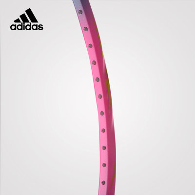 adidas阿迪达斯羽毛球拍全碳素拉高磅单拍女性超轻碳纤维RK808501(RK808501 单只)