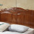 床 双人床 1.8米中式全实木床1.5米橡木床 双人床婚床 YX-8251(海棠色1.8米)第3张高清大图