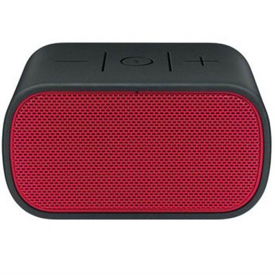罗技（Logitech）984-000261 StonesUE便携音箱（黑红）【真快乐自营 品质保障】无线世界，无限音乐。小身材，大能量。音箱和电话融为一体