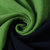 卡郎琪 男士新款夏装短袖POLO衫 男时尚大码修身青年商务休闲个性条纹拼接翻领polo衫(KLQDQC1648-1绿色 3XL)第5张高清大图