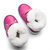 kids.ing女童运动鞋冬季加绒粉色女孩鞋子新款韩版儿童鞋1-8岁(9码 紫红色)第4张高清大图