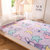 儿童卡通印花床垫软垫家用榻榻米床褥子学生宿舍单人海绵垫(可爱兔宝)第2张高清大图