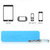 艾虎mini充电宝手机平板通用移动电源【带数据线】(白色)第4张高清大图