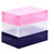 5只透明水晶塑料鞋盒短靴盒 鞋子收纳盒(粉色)第5张高清大图