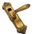 三环(TRI-CIRCLE) SHFD-128 指纹 机械钥匙 木门指纹锁 AH黄古铜第4张高清大图