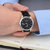 天梭(TISSOT)瑞士手表 新力洛克系列机械男表T006.407.11.033.00(银壳黑面黑皮带)第2张高清大图
