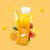 NFC鲜榨果汁 橙汁猕猴桃汁芒果汁西柚樱桃汁 248ml*4瓶装(4瓶混装)第3张高清大图