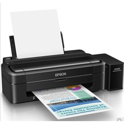 爱普生(EPSON)L310彩色喷墨打印机照片打印机家用学生墨仓式连供(套餐三送数据线)